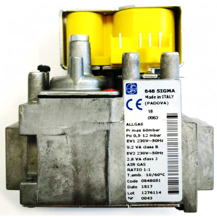 BAXI - 005670620 - VALVOLA GAS SIT SIGMA 848051 - RICAMBI CALDAIE ORIGINALI BAXI