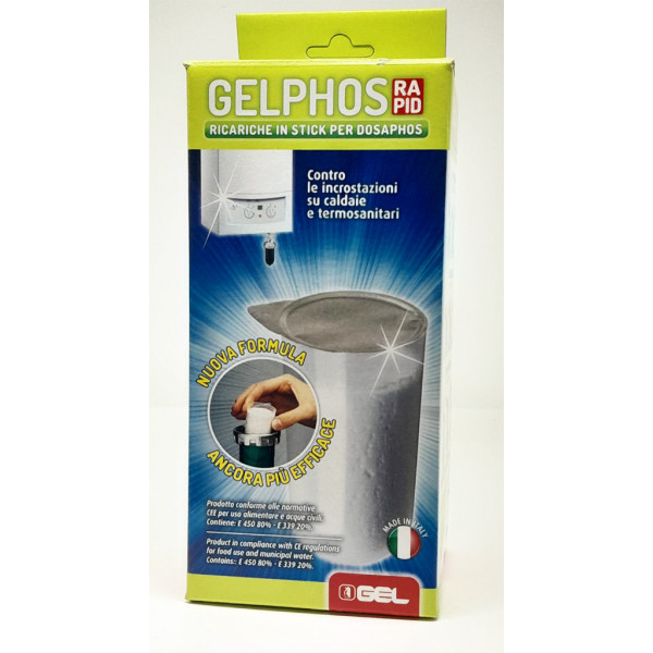 GELPHOS RAPID - POLIFOSFATI IN CARTUCCIA - CONFEZIONE 8 PZ. - PRODOTTI CHIMICI Varie