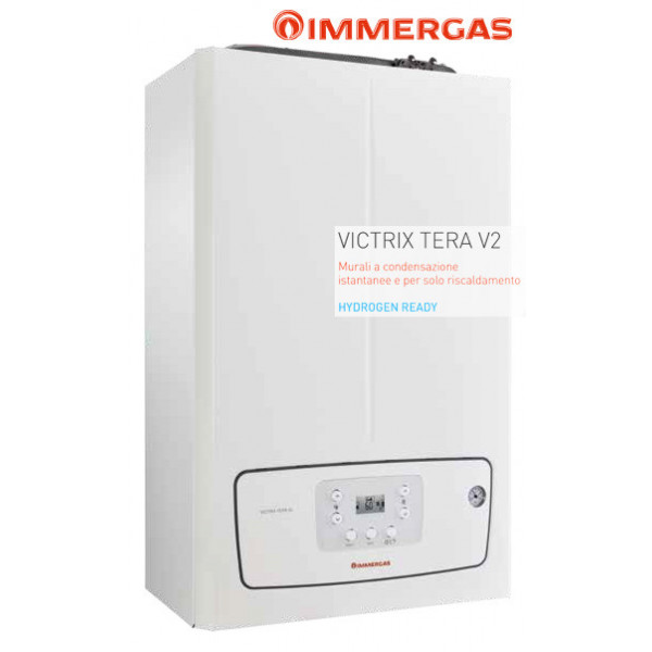 IMMERGAS - 3.032927 - CALDAIA MURALE A CONDENSAZIONE IMMERGAS VICTRIX TERA 24 V2  - APPARECCHI A GAS & ACCESSORI IMMERGAS