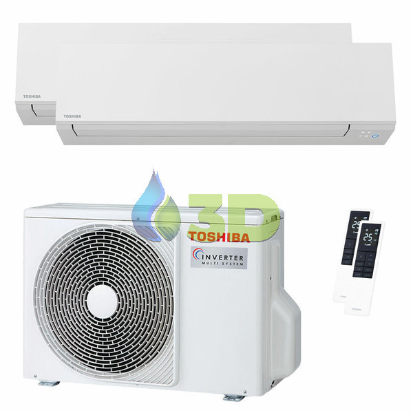 SHORAI EDGE WHITE DUAL - CLIMATIZZATORE TOSHIBA INVERTER - CONDIZIONAMENTO - APPARECCHI